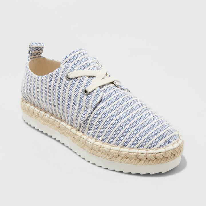 Women's Joelle Espadrille Sneakers - Universal Thread Blue