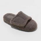 Boys' Ace Adjustable Slide Slippers - Cat & Jack Gray
