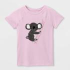 Girls' Short Sleeve 'koala' Flip Sequin T-shirt - Cat & Jack Light Purple