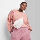 Women's Plus Size Crewneck Pullover Sweater - Wild Fable Light Pink