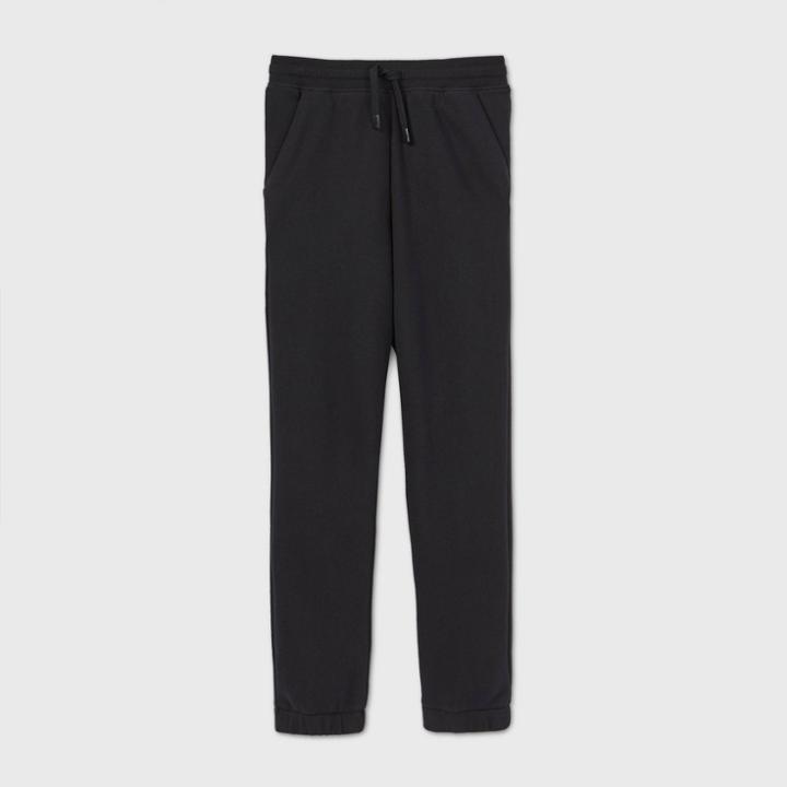 Girls' Fleece Pants - All In Motion Black