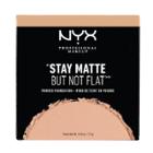 Nyx Professional Makeup Stay Matte But Not Flat Powder Foundation Warm