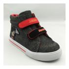 Toddler Boys' Disney Mickey High Top Sneakers - Charcoal