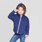 Toddler Girls' 'dino' Sweatshirt - Cat & Jack Navy 3t, Toddler Girl's, Blue