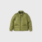 Toddler Boys' Adaptive Puffer Jacket - Cat & Jack Olive Green 4t, Green/green