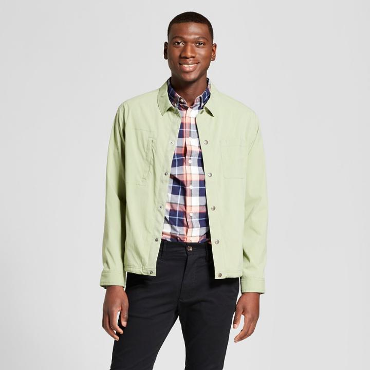 Men's Standard Fit Military Coach Jacket - Goodfellow & Co Pioneer