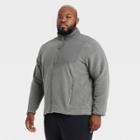 Men's Big & Tall Polartec Fleece Jacket - All In Motion Gray