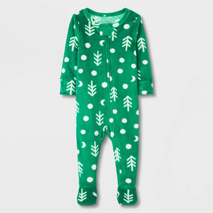 Baby Tree Dot Sleep N' Play - Cat & Jack Green Newborn