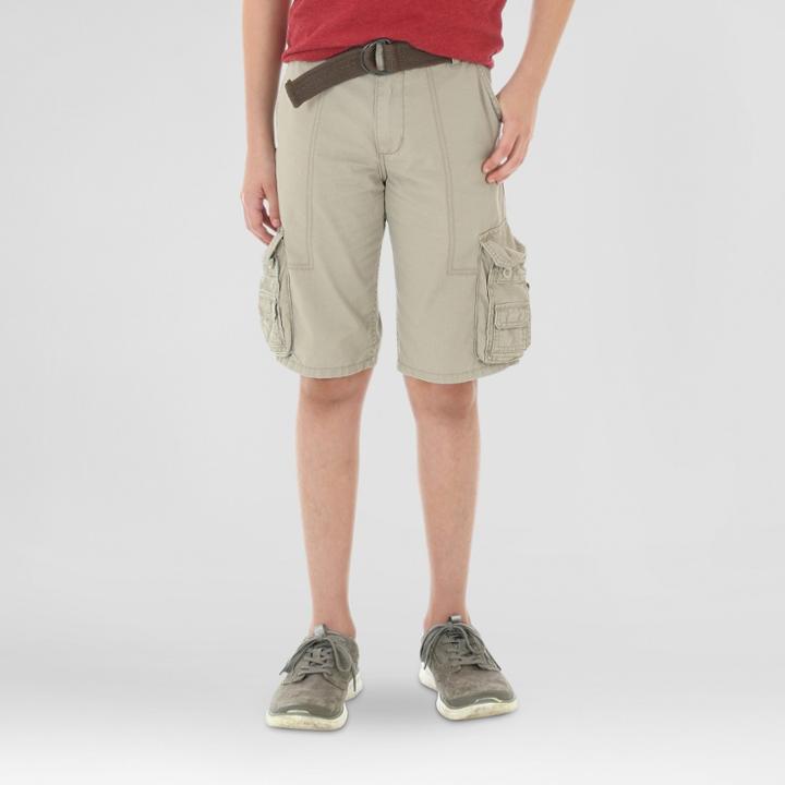 Wrangler Boys' Cargo Shorts Khaki (green)