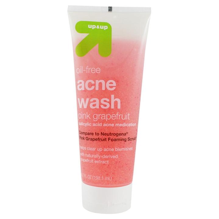 Up & Up Acne Wash Pink Grapefruit 6.7oz - Up&up (compare To Neutrogena Pink Grapefruit Foaming