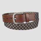 Men's 35mm Web With Tabs Belt - Goodfellow & Co Navy