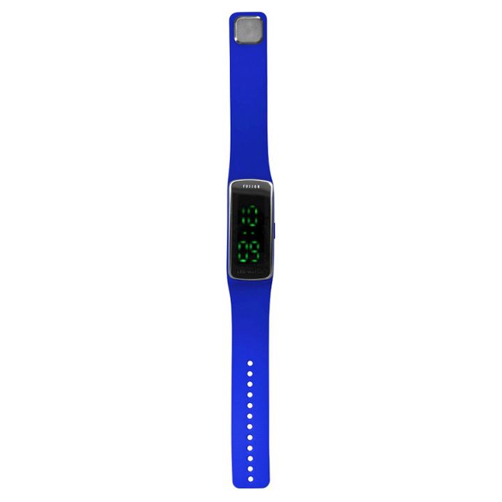 Boys' Fusion Hidden Led Digital Sportwatch - Blue
