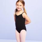 Toddler Girls' Dancewear Cami Leotard - More Than Magic Black