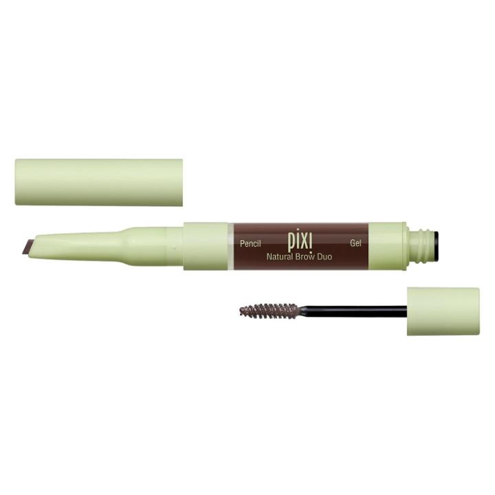 Target Pixi By Petra Natural Brow Duo - Deep Brunette .084 Fl Oz