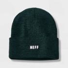 Men's Neff Marled Cedar Lawrence Beanie - Heathered Dark Green