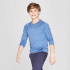 Boys' Long Sleeve Tech T-shirt - C9 Champion Blue Heather