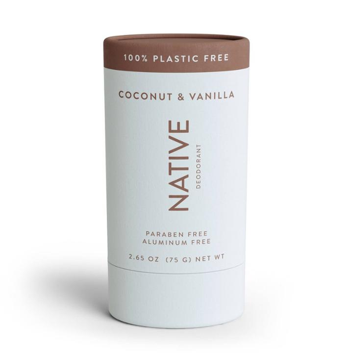 Native Plastic Free Coconut And Vanilla Deodorant