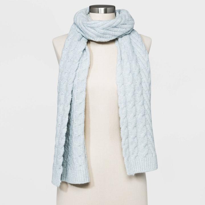 Women's Oblong Scarf - Universal Thread Blue