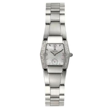 Women's Croton Stainless Steel Watch With Swiss Quartz -