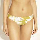 Women's Medium Coverage Hipster Bikini Bottom - Kona Sol Chartreuse
