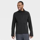 Men's Stretch Crewneck Jacket - All In Motion Black
