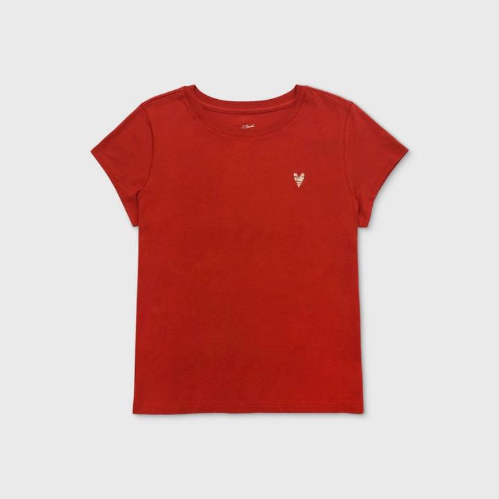 Women's Plus Size Short Sleeve T-shirt - Universal Thread Red 1x, Women's,
