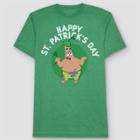Men's Spongebob Squarepants Short Sleeve Graphic T-shirt - Green