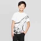 Boys' Nasa Spaceship Short Sleeve T-shirt - White