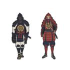 Netflix Super7 Anime Enamel Pins 2pk - Yasuke Natsumara Armor, Black
