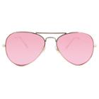 Target Women's Aviator Sunglasses With Pink Tinted