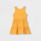 Toddler Girls' Tiered Tank Dress - Cat & Jack Yellow