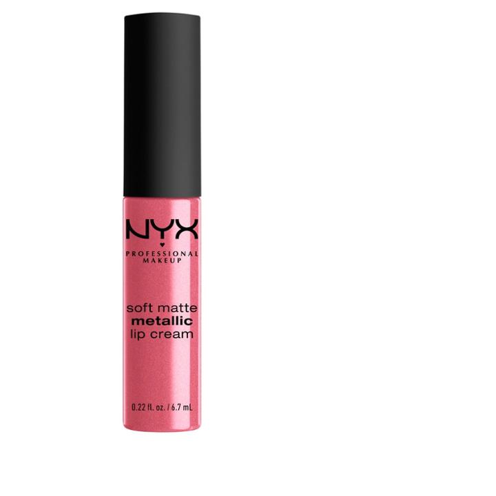 Nyx Professional Makeup Soft Matte Metallic Lip Cream Prague