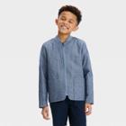 Boys' Quilted Aviation Jacket - Cat & Jack Dark Blue