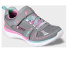 Girls' S Sport By Skechers Laycie Performance Athletic Shoes - Gray 3, Blue Gray Pink