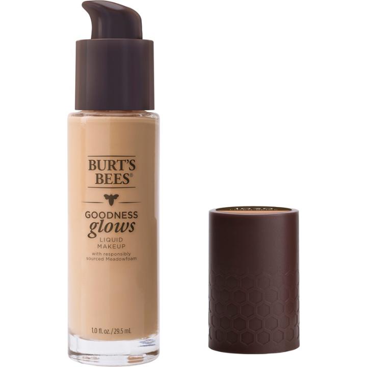 Burt's Bees Goodness Glows Liquid Foundation - Linen Beige