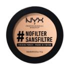 Nyx Professional Makeup #nofilter Finishing Powder Caramel Beige
