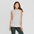 Women's Any Day Casual Fit Crewneck Knit Tank Top - A New Day Heather Gray
