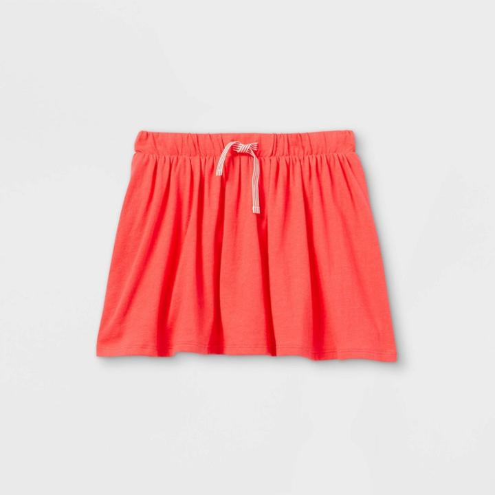 Girls' Skort - Cat & Jack Neon Pink