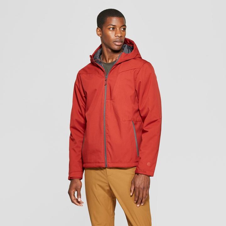 Men's Insulated Softshell Jacket - C9 Champion Autumn Clay Red