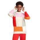 Women's Color Block Sweater - Lego Collection X Target Red/pink/orange Xxs