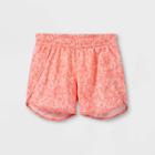 Girls' Run Shorts - All In Motion Peach Orange