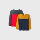 Toddler Boys' 2pk Thermal T-shirt - Cat & Jack Red