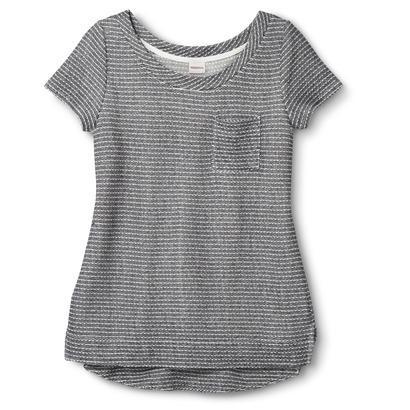 Merona Women's Short Sleeve Sweatshirt - Xavier Navy -
