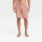 Men's 9 Solid Knit Pajama Shorts - Goodfellow & Co Pink