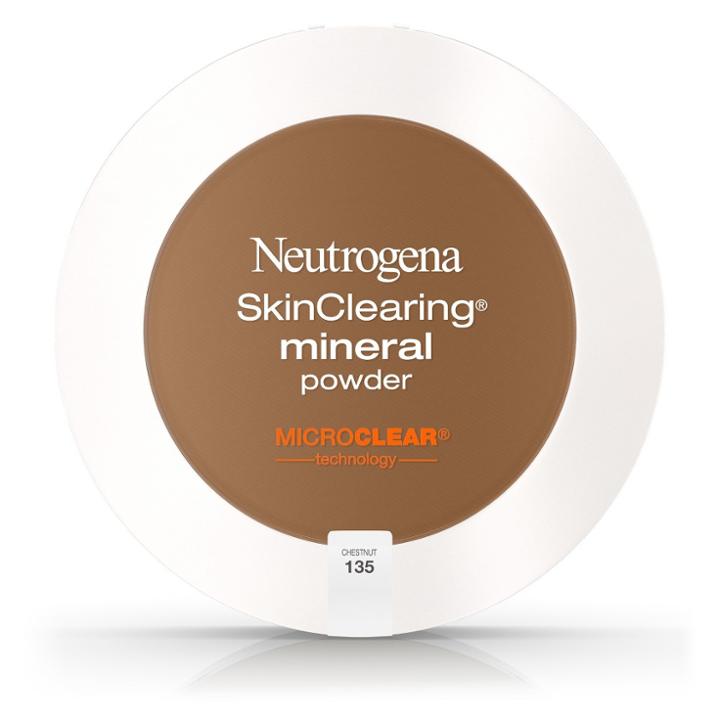 Neutrogena Skin Clearing Powder 135 Chestnut (brown) .38oz