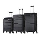 Dukap Rodez Lightweight 3pc Hardside Checked Luggage