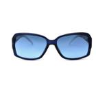 Women's Rectangle Sunglasses - A New Day Blue,