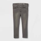 Toddler Girls' Denim Jeggings - Cat & Jack Dark Gray