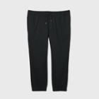 Men's Big & Tall Standard Fit E-waist Woven Jogger Pants - Original Use Black