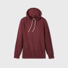 Men's Standard Fit Light Weight French Terry Pullover Hoodie - Goodfellow & Co Red